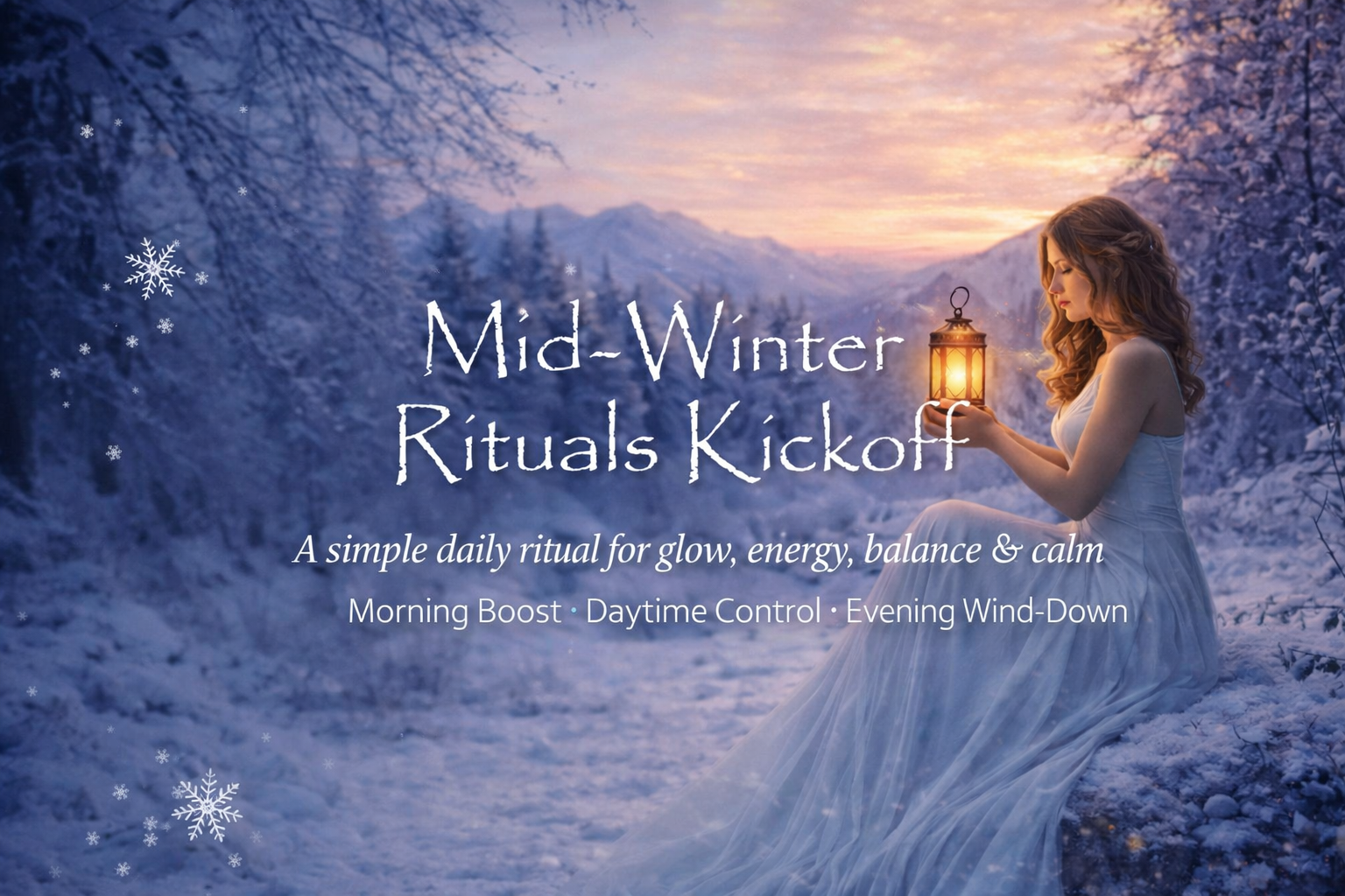Mid-Winter Rituals Kickoff: A Gentle Winter Reset That Actually Sticks